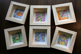 Illuminated Letters Illustration