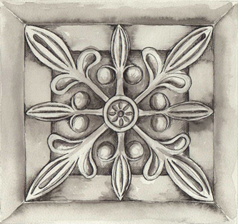 Architectural Illustrations - Terracotta Tiles