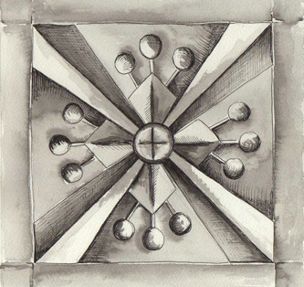 Architectural Illustrations - Terracotta Tiles